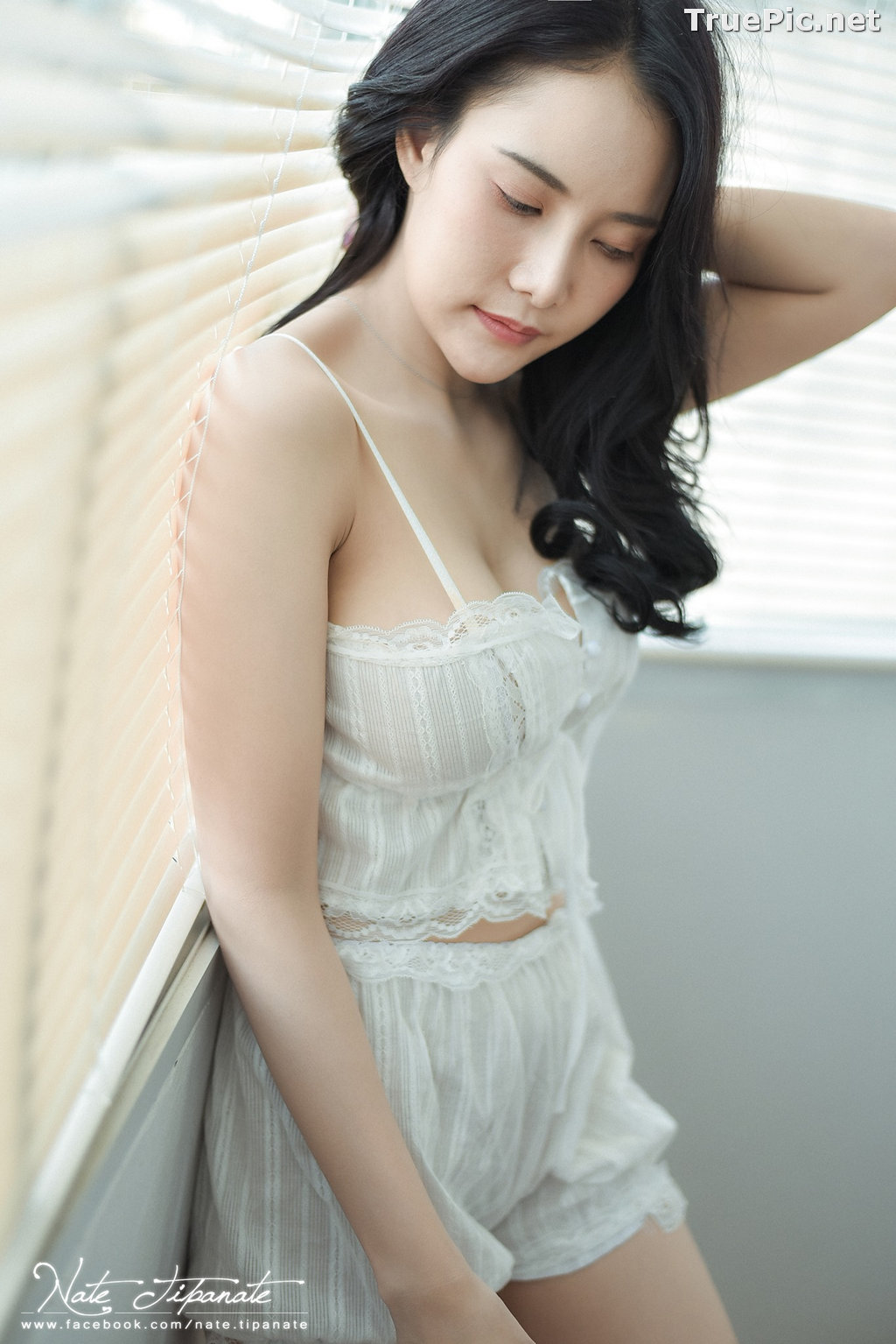 Image Thailand Model - Nattanicha Pw - Beautiful In White Sleepwear - TruePic.net - Picture-28
