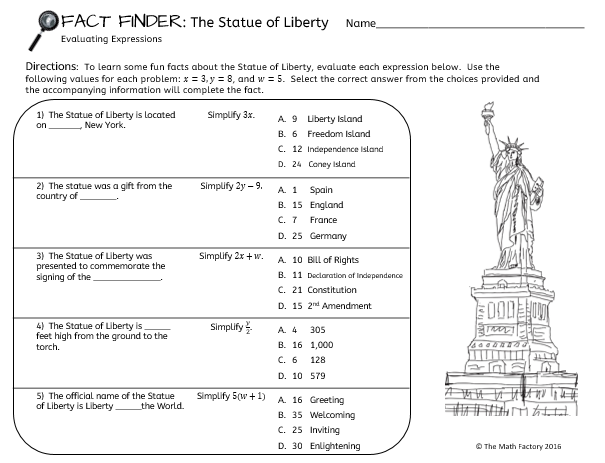 Math Opens Doors: Fact Finders: A Fun Way to Engage Secondary Math Students