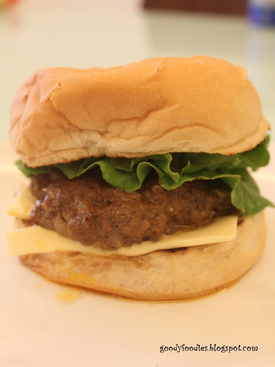 GoodyFoodies I cooked Homemade Spiced Lamb Burger