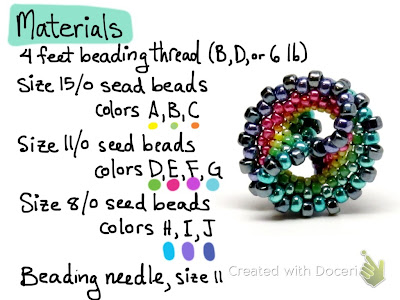 gwenbeads: How to Make a Rainbow Twist Beaded Bead