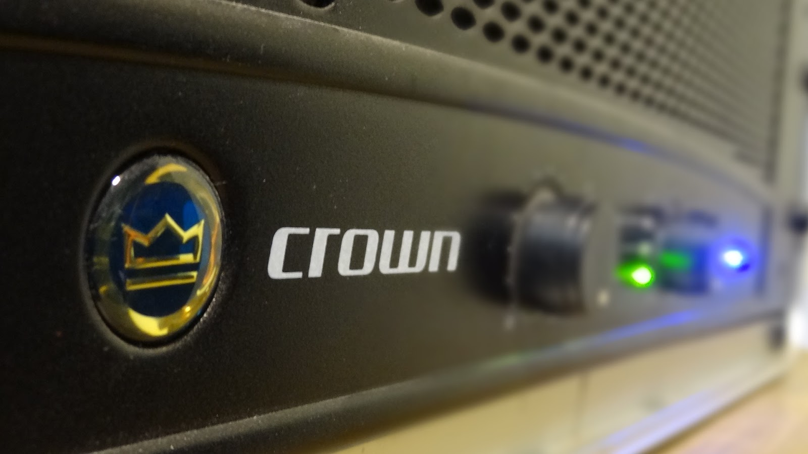 Live PA System Pictures: Crown Amplifier