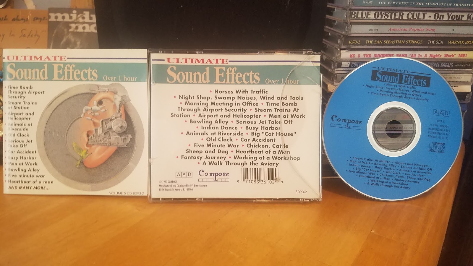 DOWN UNDERGROUND ULTIMATE SOUND EFFECTS CD 90