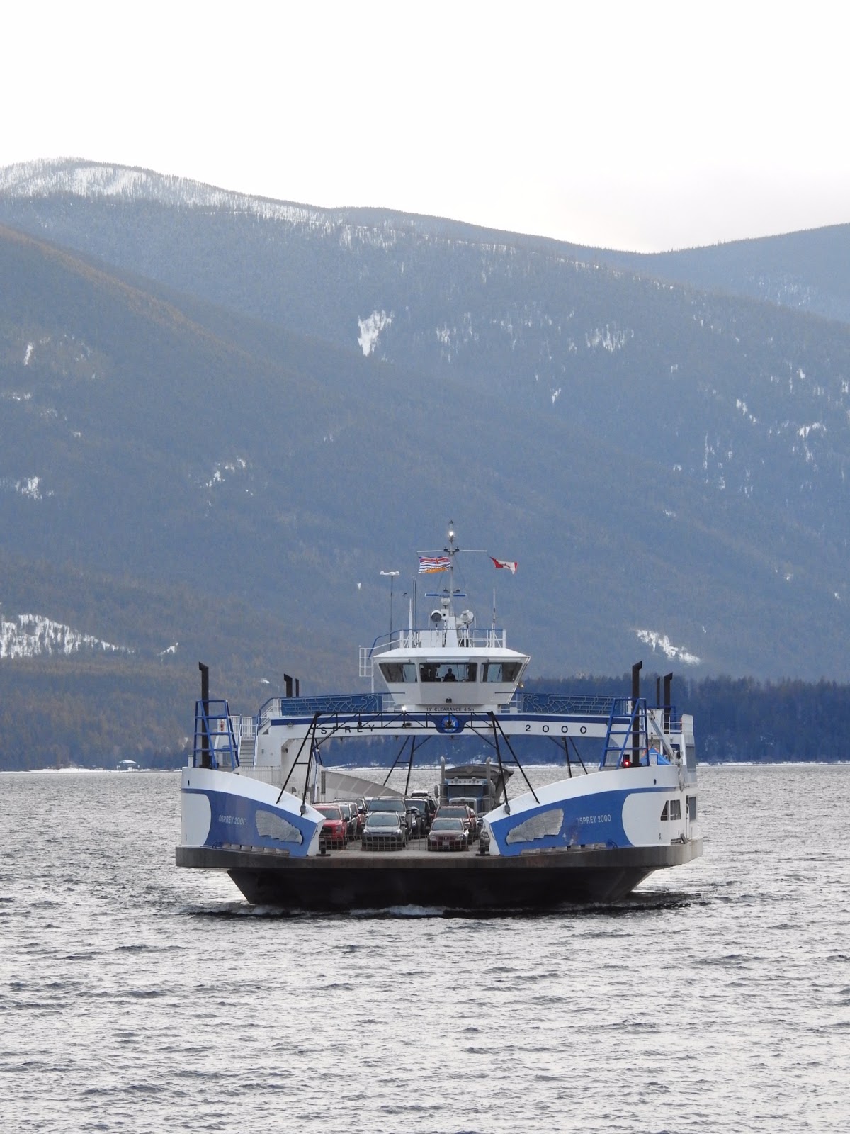 The view from here Crawford Bay, British Columbia February 29, 2020