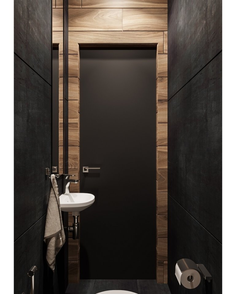Baño en negro😎 Como te gusta - Plaza Digital