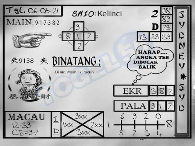 gambar togel sydney
