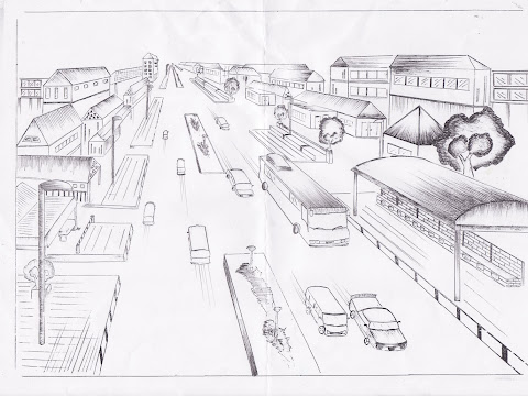 Hukum Perspektif dalam Seni Rupa Beserta Unsur dan Jenisnya