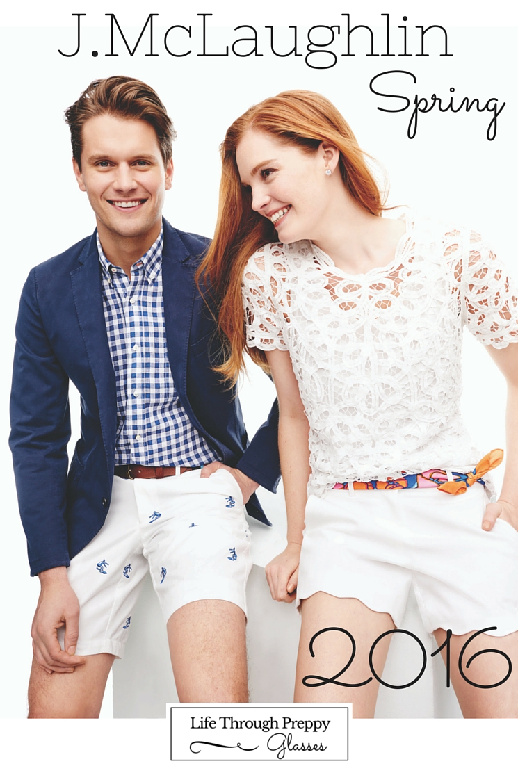 Life Through Preppy Glasses: J.McLaughlin Spring 2016 Collection
