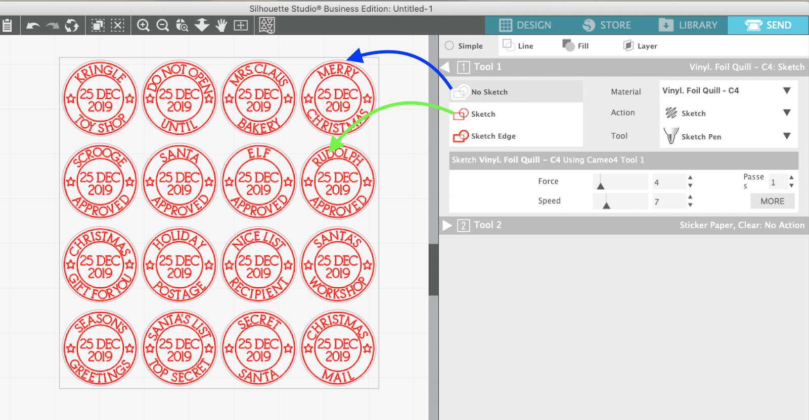 How to Use Foil Quill in Silhouette CAMEO 4 (Plus Best Cut Settings
