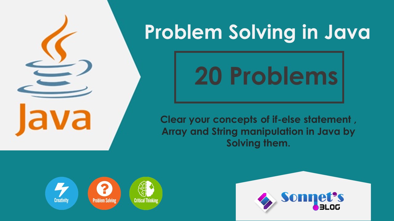 problem solving questions for java