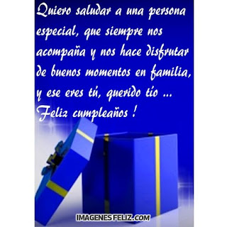 Feliz Cumpleaños Tío