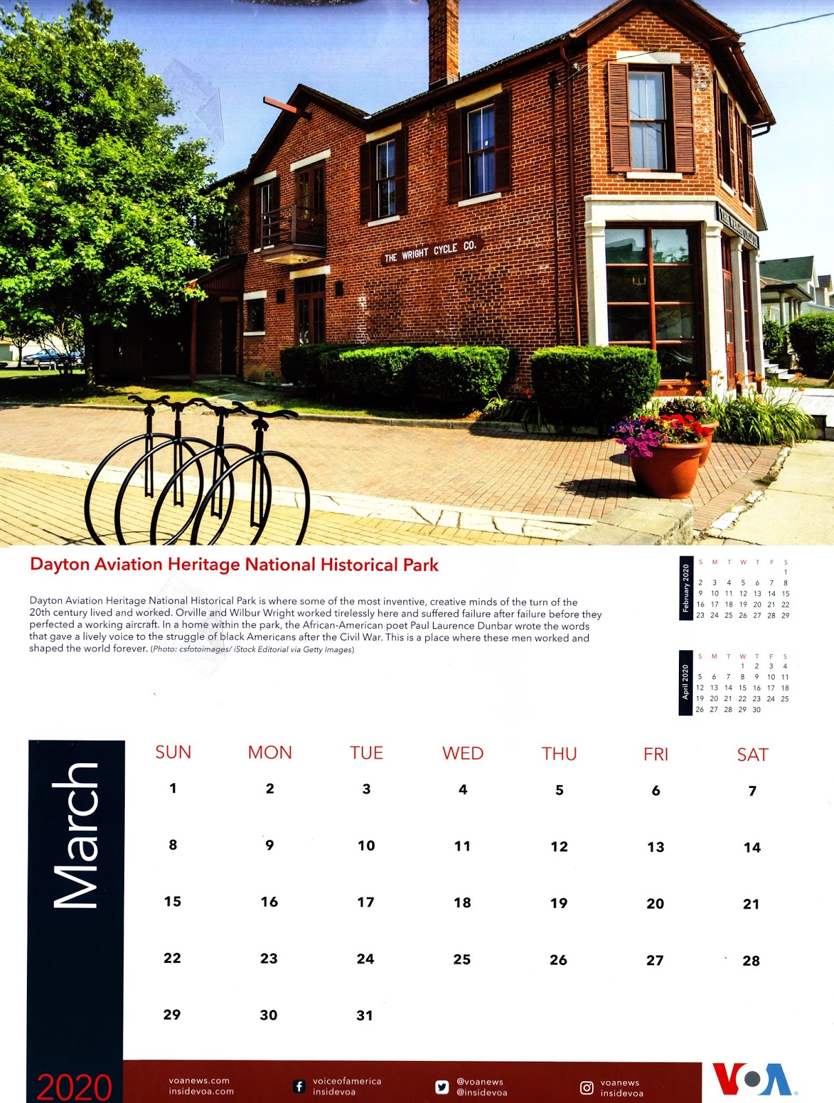 SOUTH EAST ASIA DXING: VOA Calendar for March 2020