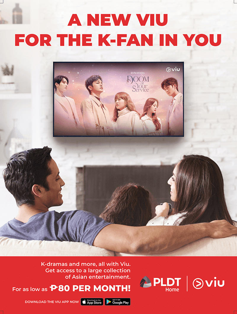You can enjoy the latest K-Dramas with Viu and PLDT