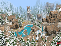 Snowy Town - Minecraft BE Map
