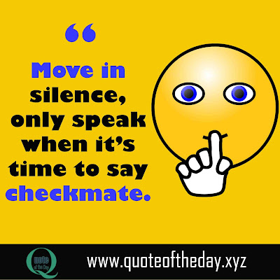 Moving in silence quotes