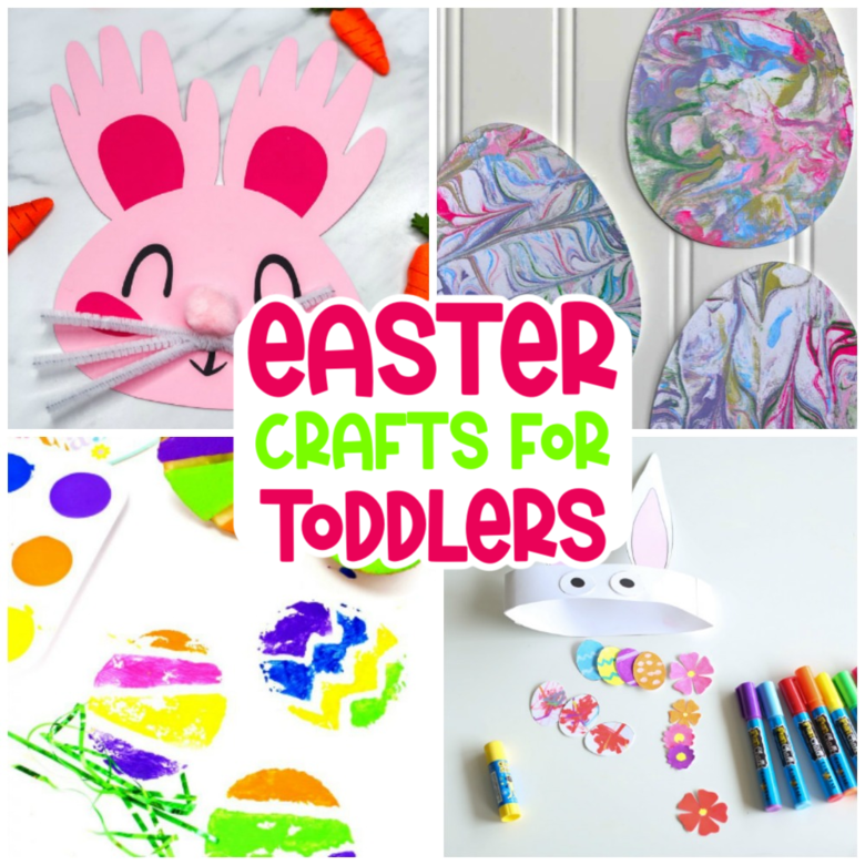 Easter Crafts for Toddlers - Messy Little Monster