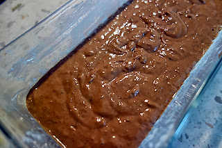 Шоколадный кекс с кабачком-приготовление