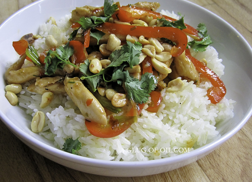 Szechuan Stir-fry with Jasmine Rice