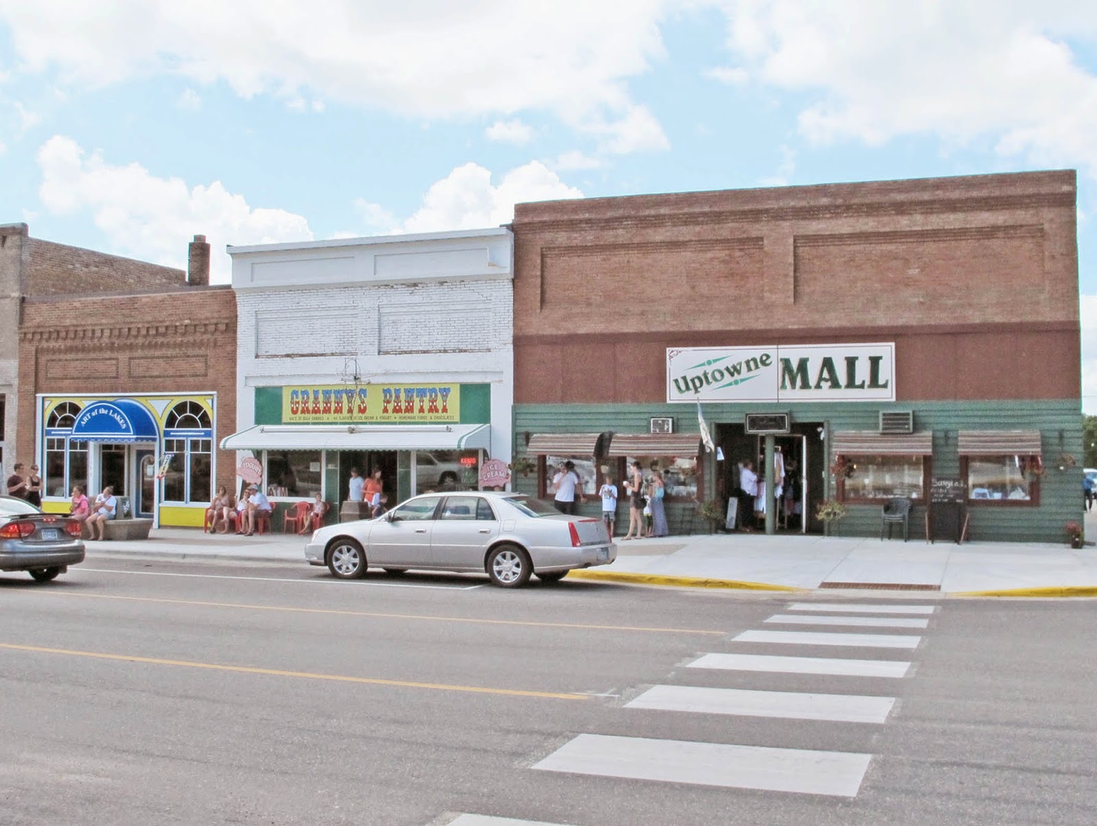 Travels with Sue & Al Larry and Gloria Lundstrom at Battle Lake, MN