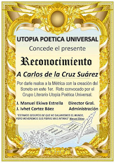 Utopía Poética Universal Carlos de la Cruz Suárez.
