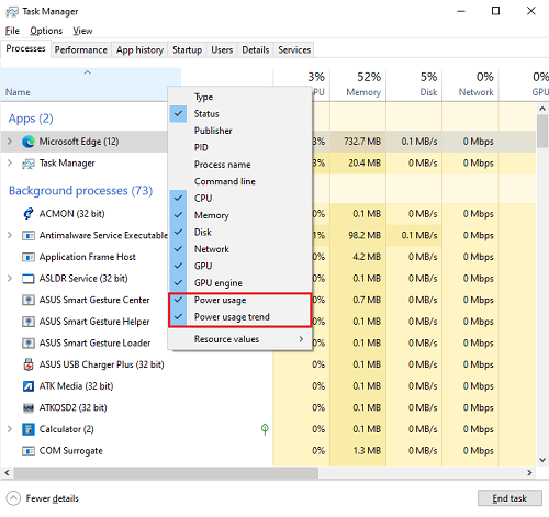 task-manager-power-usage-options