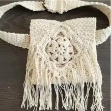 Mini Cartera a Crochet Mini Cartera a Crochet