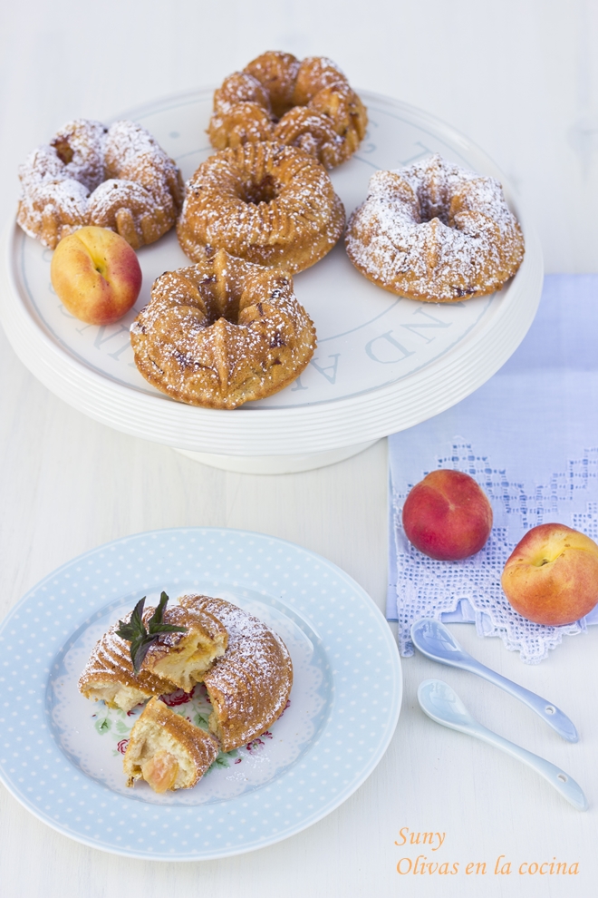 Bundt cake de albaricoques