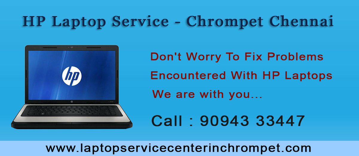 Hp Laptop Service Center in Chrompet