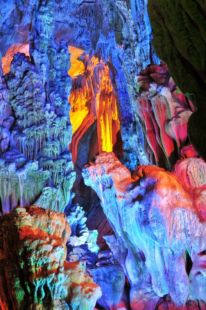 Amazing Caves in the World - Reed Flute Cave in China