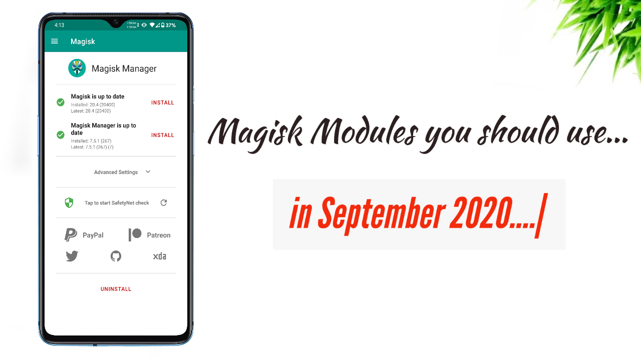 Magisk Modules you should use in September 2020....|