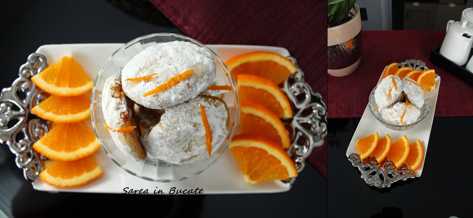 Biscuiti cu portocala/ Orange cookies