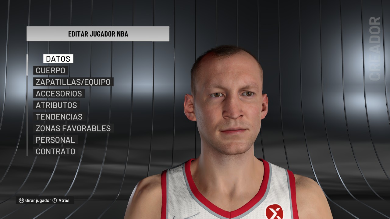 NBA 2K22 Cody Zeller Official Cyberface for NBA 2K21