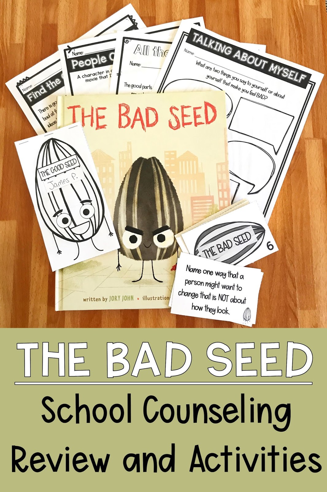 The Bad Seed Free Printable Activities The Bad Seed Free Printable Activities