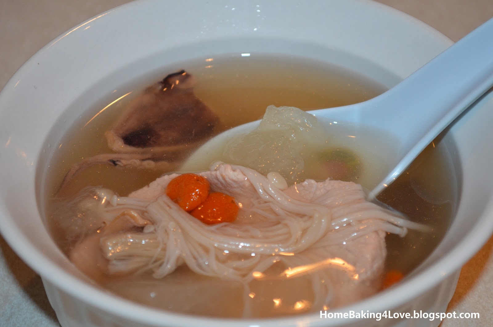 Home Baking 4 LoVe: Winter Melon Soup with Dried Octopus & Enoki ...