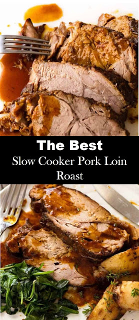 Slow Cooker Pork Loin Roast Recipe