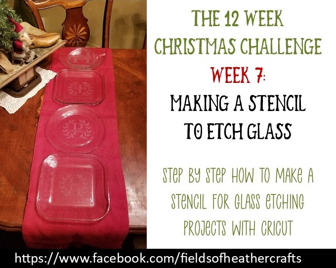 Fields Of Heather: Christmas Craft Challenge Week 7 - Glass