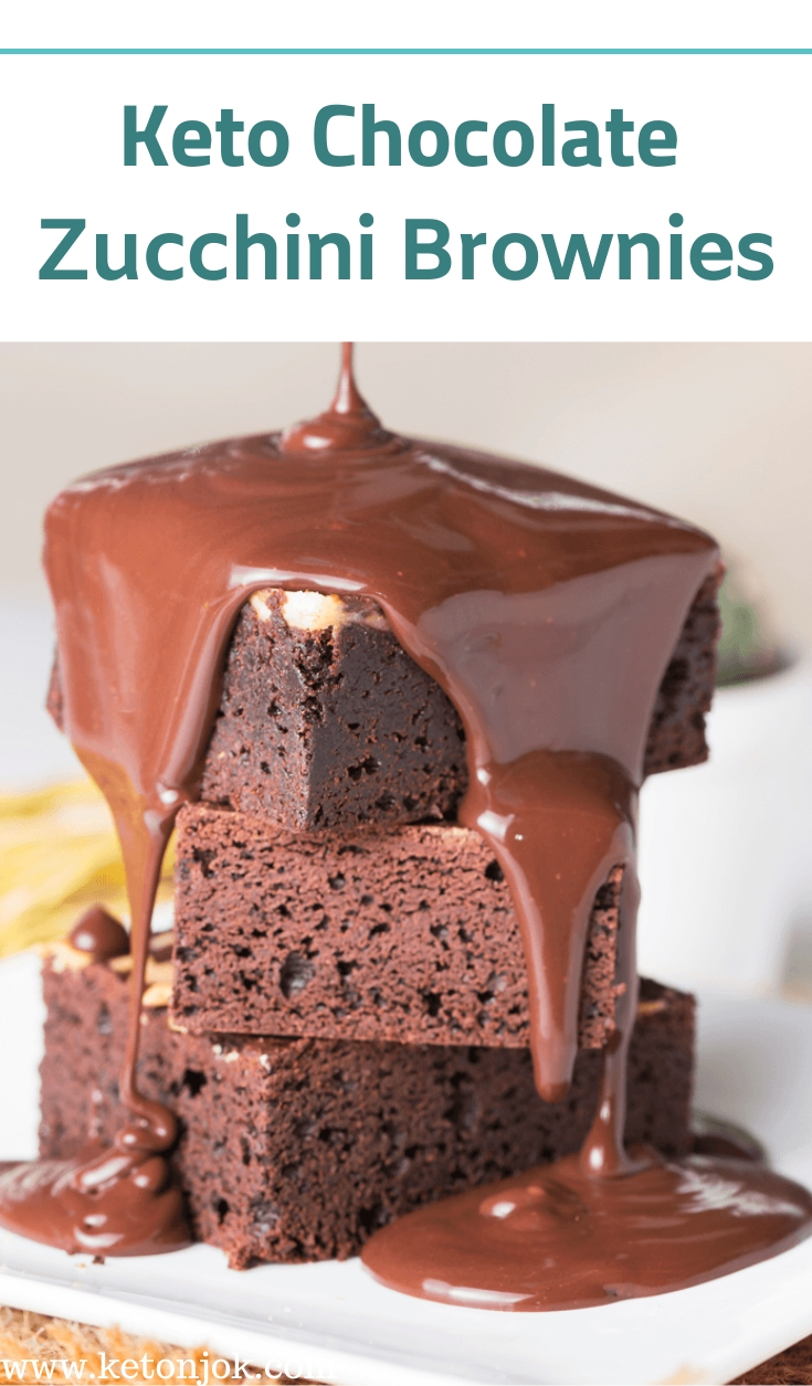Keto Chocolate Zucchini Brownies Recipe Joki's Kitchen