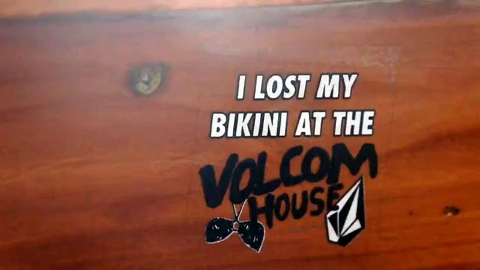 I lost my bikini at de Vocom House