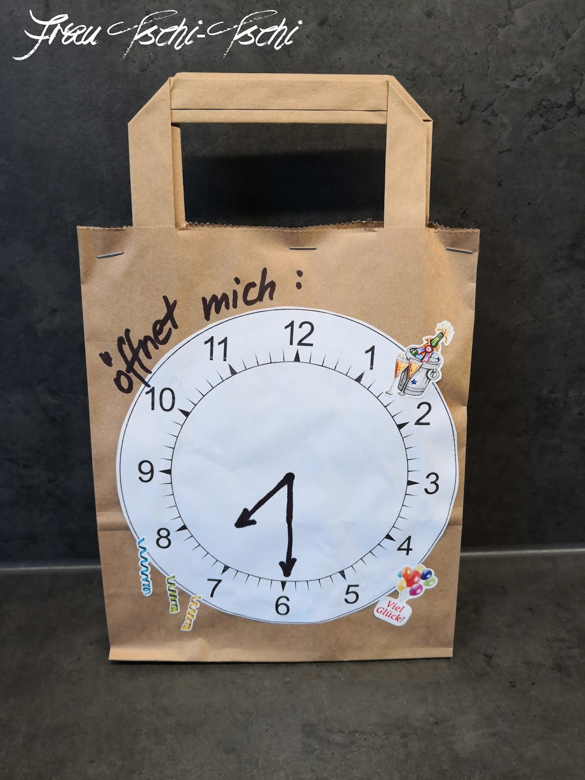 Frau Tschi-Tschi: Countdown-Tüten - Spaß für die ganze Familien am