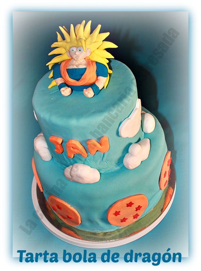 TARTA BOLA DE DRAGÓN, DRAGON BALL CAKE