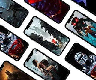 26 DC Super heroes phone wallpapers