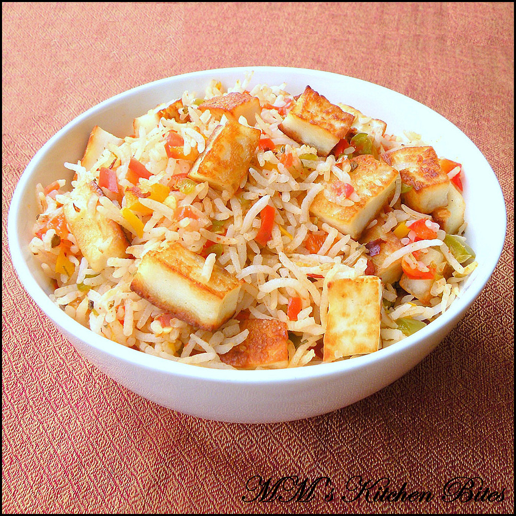 MM's Kitchen Bites Cottage Cheese Fried Rice...Hungry Kya??