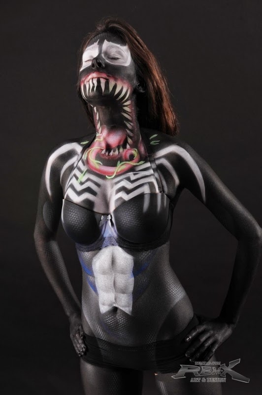 Body Painting Venom 2014.