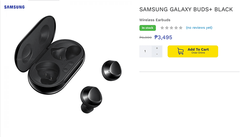 Deal: Get the Samsung Galaxy Buds+ for HALF the price