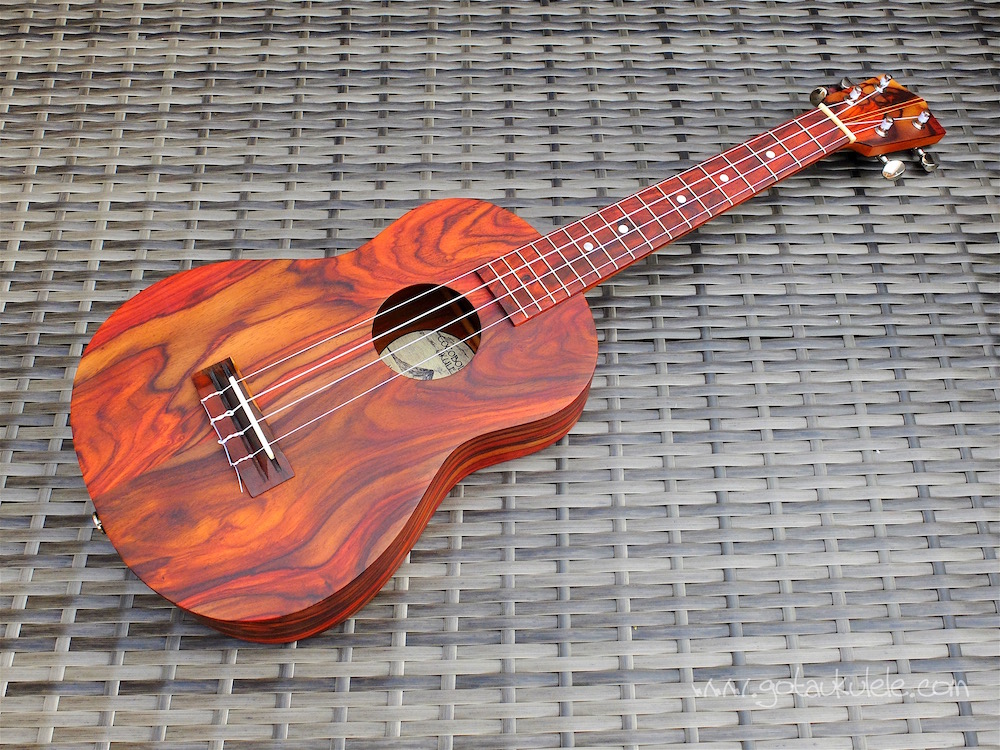 GOT A UKULELE - Ukulele reviews and beginners tips: Cocobolo Tenor Ukulele -