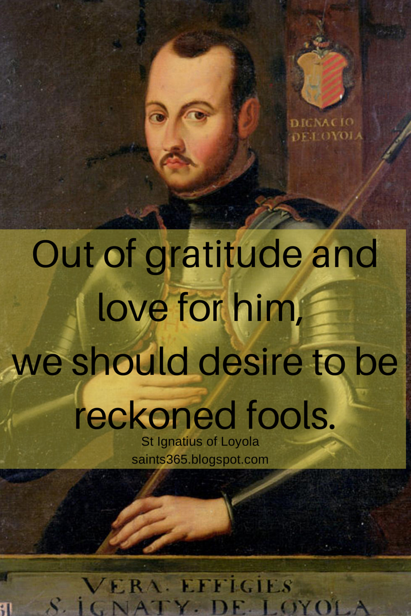 Saints Quotes on Gratitude