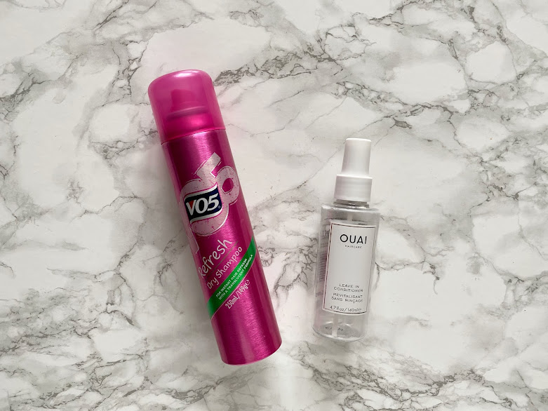 haircare empties vo5 ouai