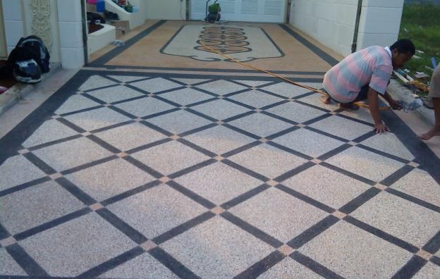 39 Top Inspirasi Contoh Keramik Buat Garasi Mobil