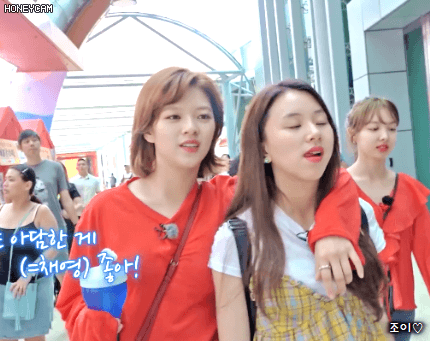 트와이스TV 9화 오몰또몰한 채영이가 넘모 좋은 채영맘 정연.gif | 인스티즈