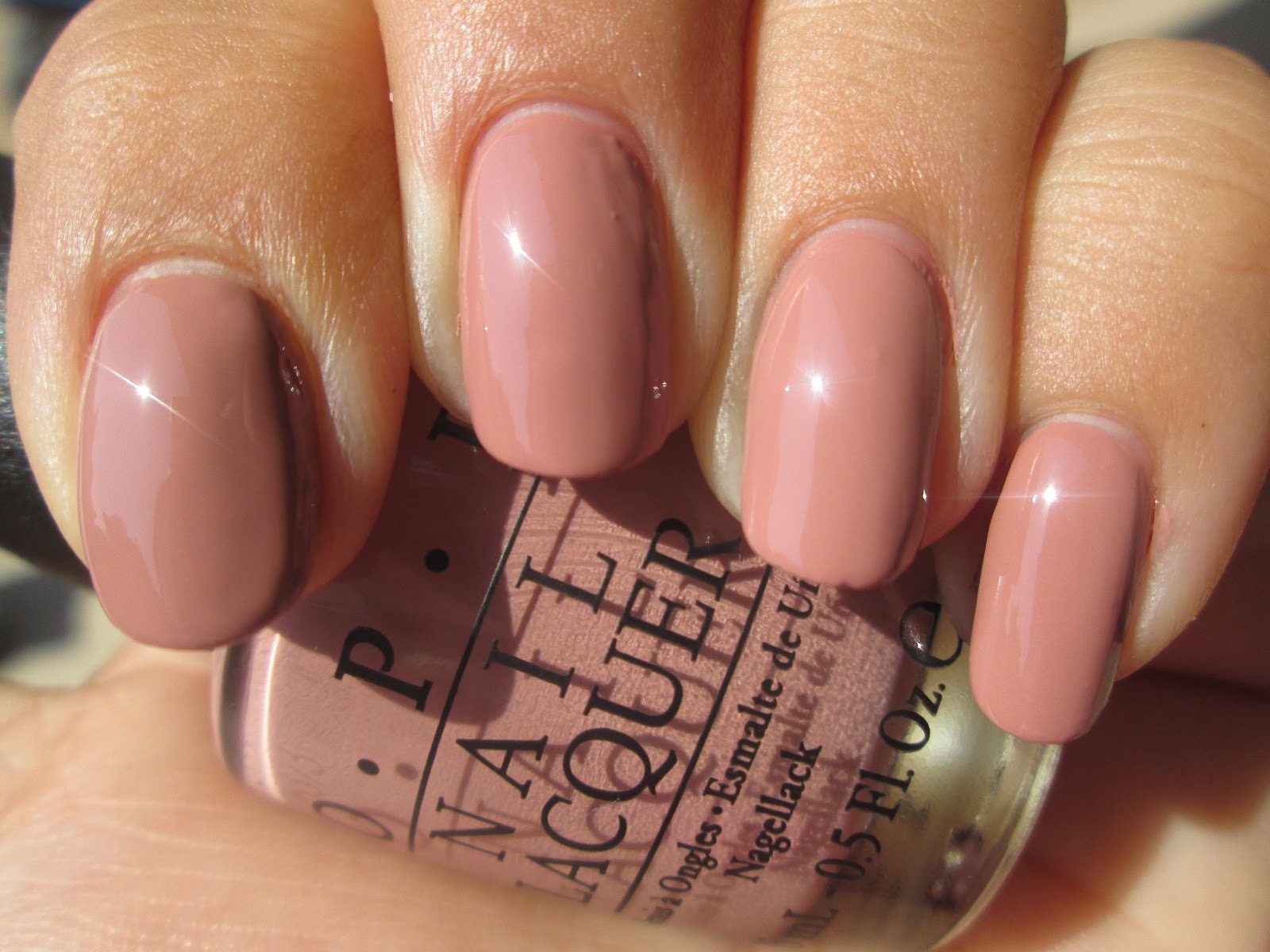 OPI Nail Lacquer, Barefoot in Barcelona - wide 2