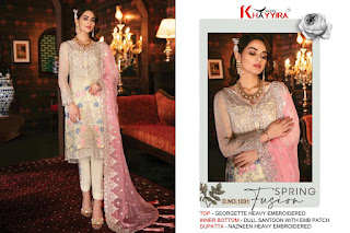 Khayyira Freesia Vol 2 Georgette Wedding Pakistani Suits